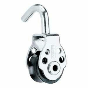 391 - Gancia per bozzello drizza