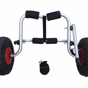 Carrello con ruote da strada con cinghie