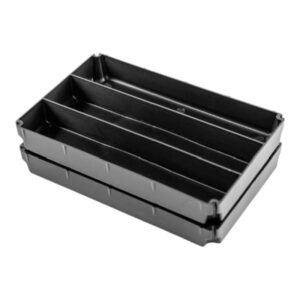 TracPak Tray 1x3, Half Depth Two Pack