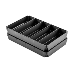 TracPak Tray 5x1, Half Depth Two Pack