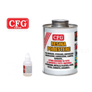 RESINA LIQUIDA POLIESTERE 500ml