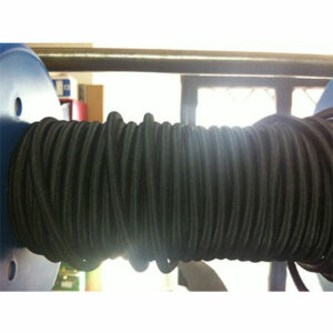 Elastico nero 3-4-5-6 mm