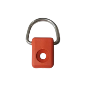 D-ring clip arancione