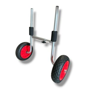 Carrello ad "H" con ruote da strada