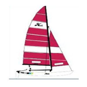 Gioco vele Hobie 16 CORAIL
