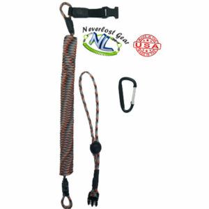 Rod Leash/Paddle leash with quick disconnect strap Diecast